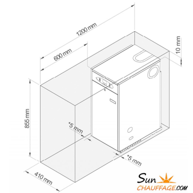Chaudière fioul condensation spéciale cuisine SUN CUISINE CONDENS SANNOVER